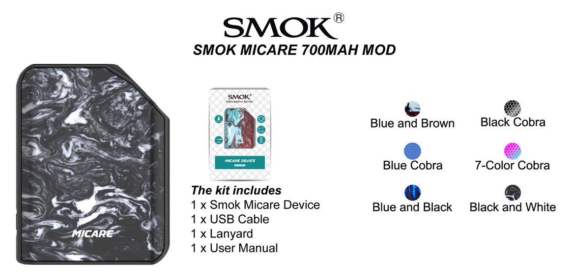 Smok Micare 700mah Mod