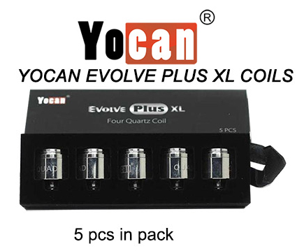 Yocan Evolve Plus Xl Four Quartz Coils