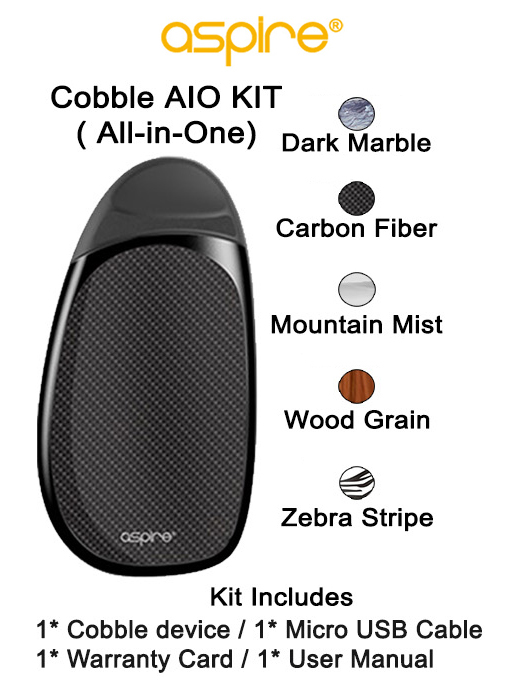 Aspire Cobble Aio Kit