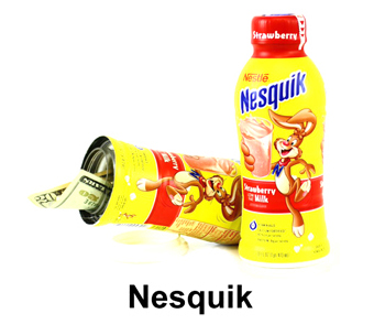 Nesquik Bottle Hidden Safe