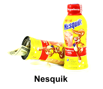 Nesquik Bottle Hidden Safe