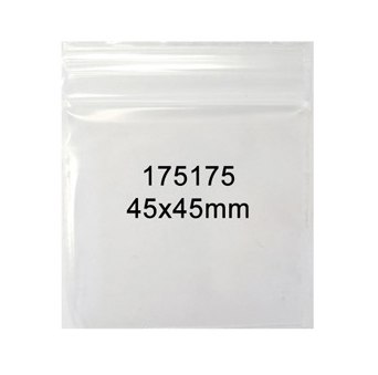 175175 45x45mm Zip Bag