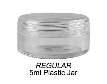 5ml Regular Plastic Jar