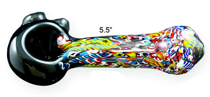 5.5 Inch Rainbow Hand Pipe