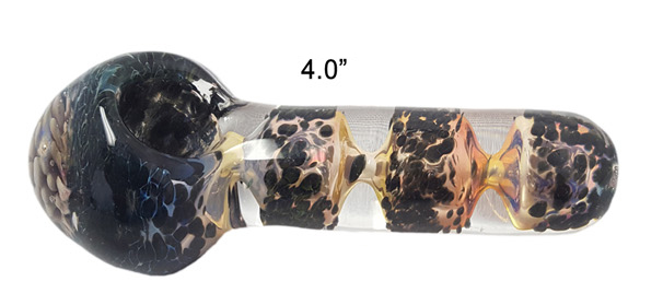 4 Inch Black milk Hand Pipe