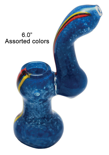 6 Inch Blue Bubbler