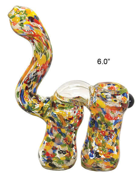 6 Inch Yellow Bubbler