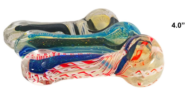 4 Inch Glass Hand Pipe