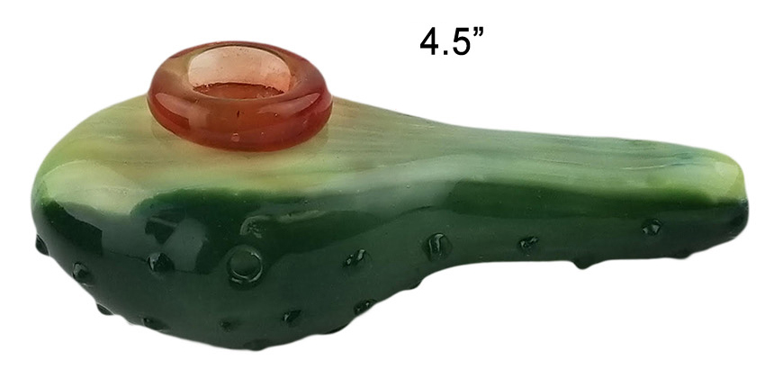 4.5 Inch Fish Glass Hand Pipe