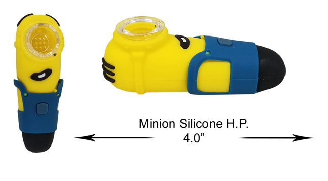 4 Inch Minion Silicone Hand Pipe
