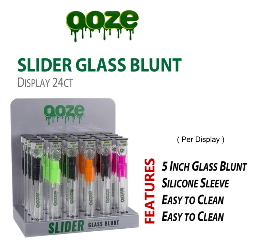 OOZE 5 Inch Slider Glass Blunt