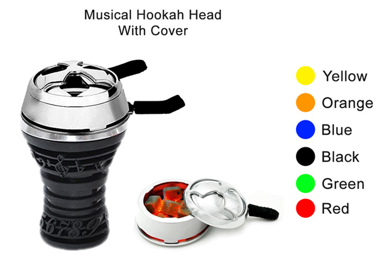 Musical Hookah Head With Cover