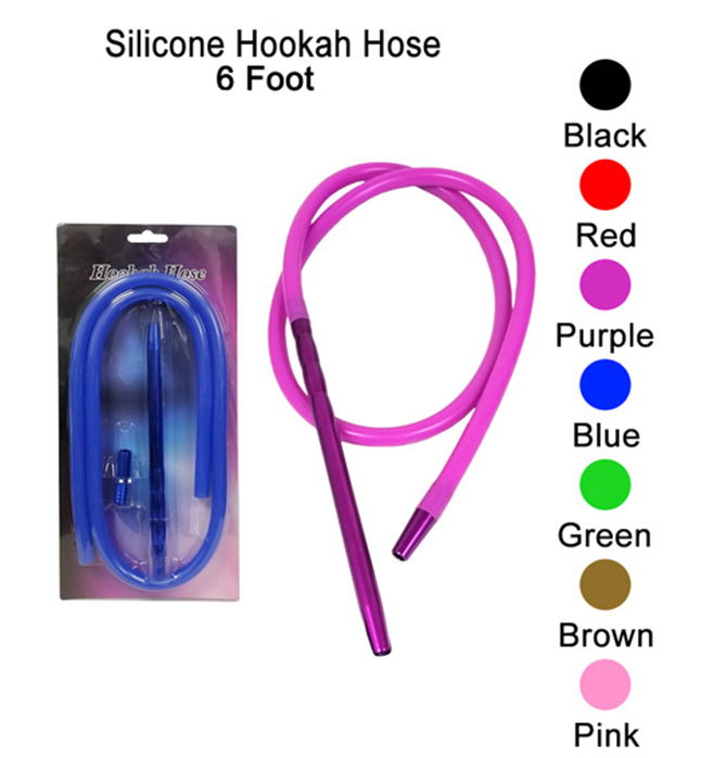 6 Foot Silicone Hookah Hose