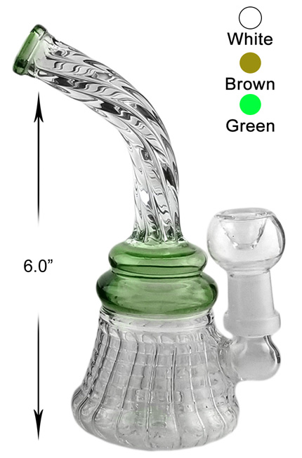 6 Inch Glass Water Pipe