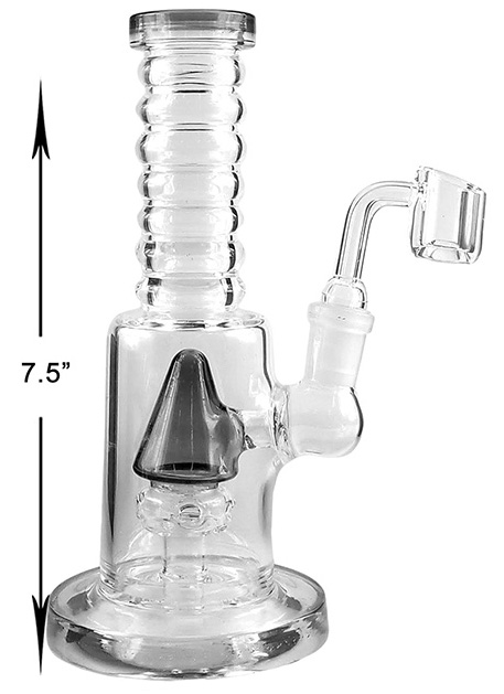 7.5 Inch Black Dab Rig