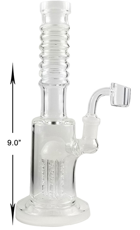 9 Inch Clear Dab Rig