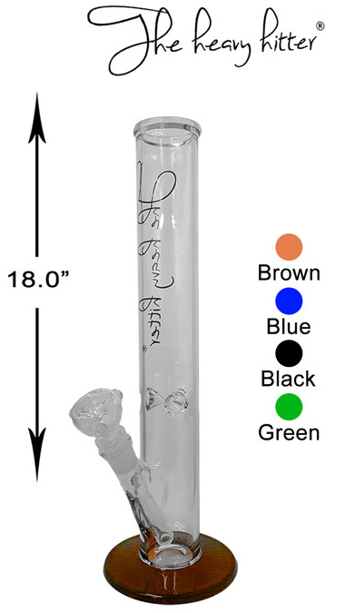 18 Inch The Heavy Hitter Straight Shooter Water Pipe