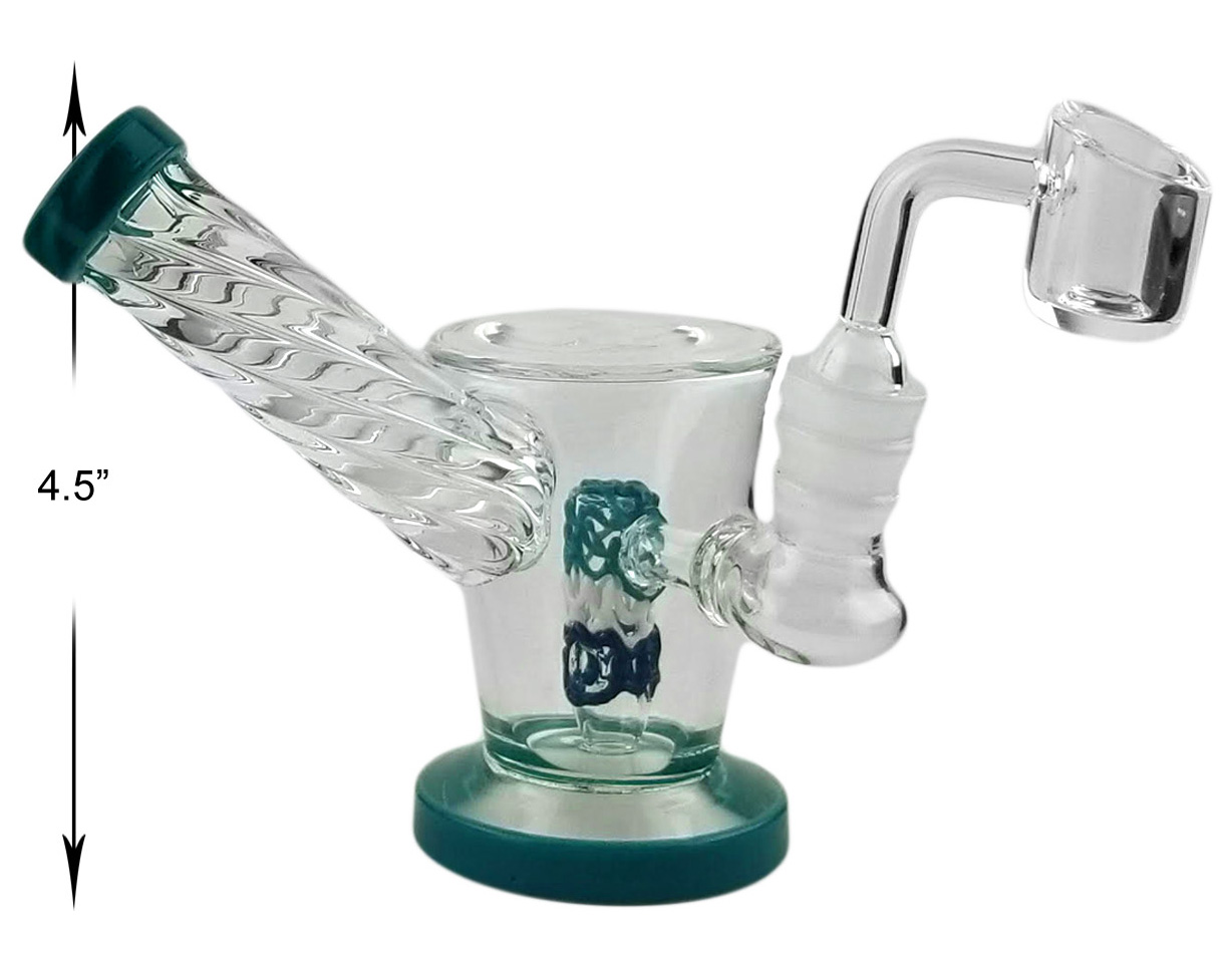 4.5 Inch Green Dab Rig