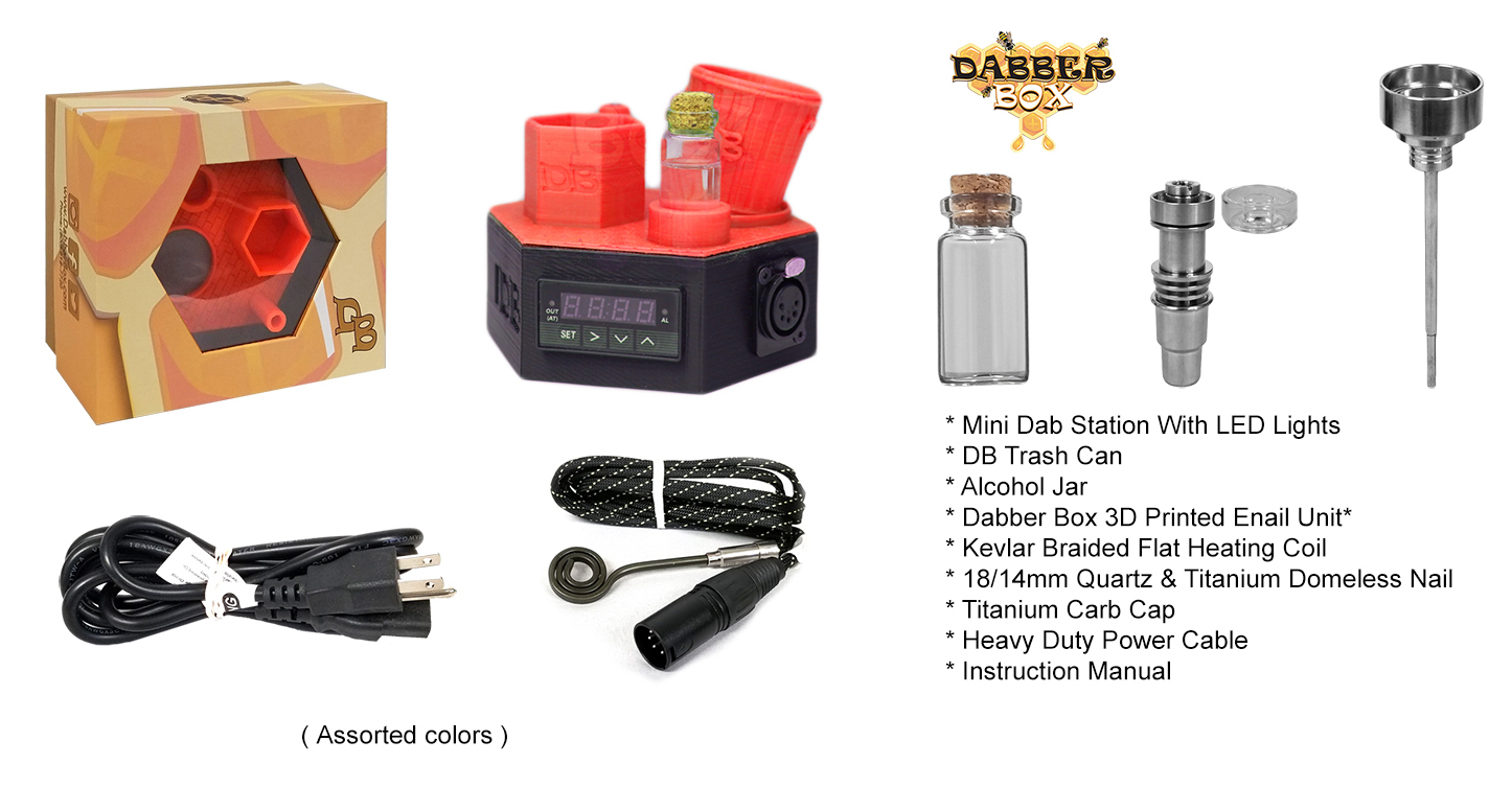 Dabber Box Station With Led Light 7739