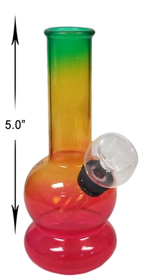 5 Inch Rasta Water Pipe