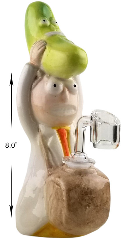 8 Inch Morty And Pickle Dab Rig